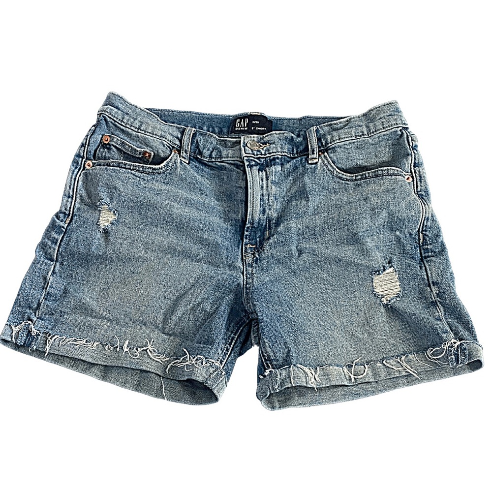 GAP Distressed Denim Shorts